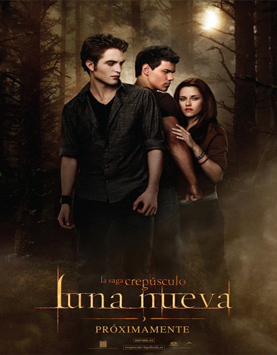 Poster de La saga Crepúsculo: Luna nueva