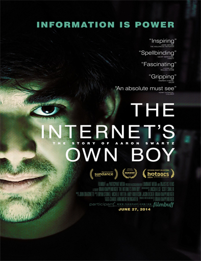 Poster de The Internet's Own Boy: The Story of Aaron Swartz