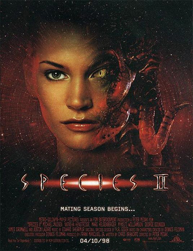 Poster de Species 2 (Especie mortal 2)