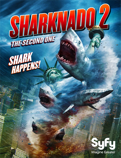 Poster de Sharknado 2: The Second One