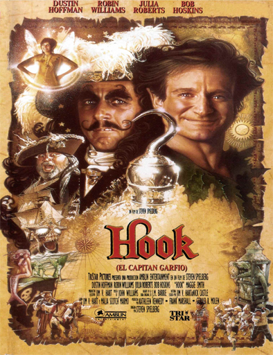 Poster de Hook, el regreso del capitan Garfio