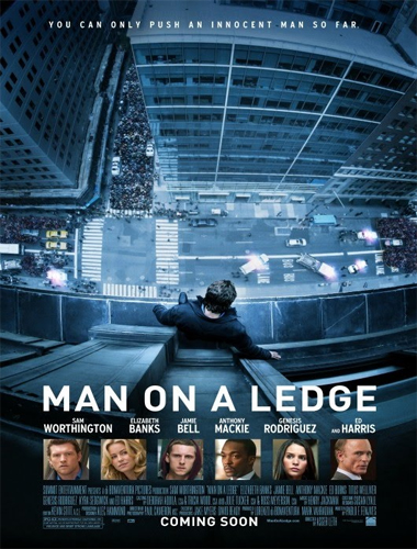 Poster de Man on a Ledge (Al borde del abismo)