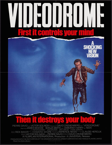 Poster de Videodrome (Cuerpos invadidos)