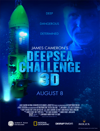 Poster de James Cameron’s Deepsea Challenge 3D