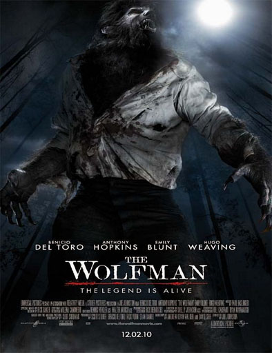 Poster online de The Wolfman (El hombre lobo)