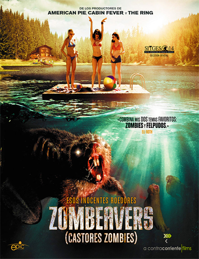Poster de Zombeavers (Castores zombies)