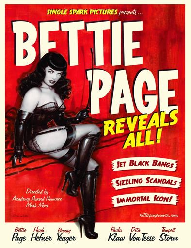Poster de Bettie Page Reveals All
