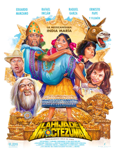 Poster de La hija de Moctezuma