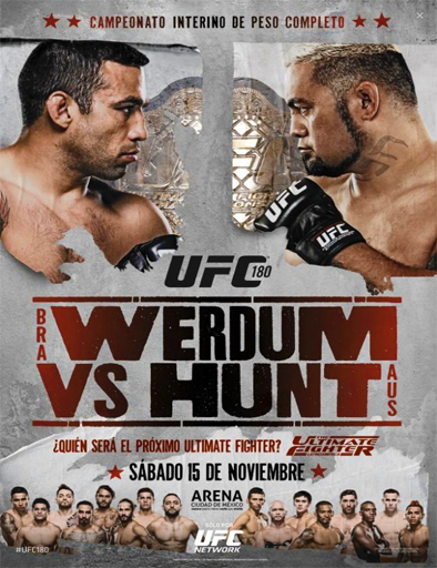 Poster de UFC 180: Werdum vs. Hunt