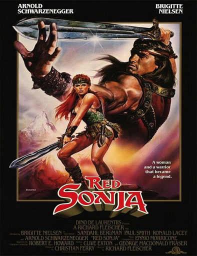 Poster de Red Sonja (El guerrero rojo)