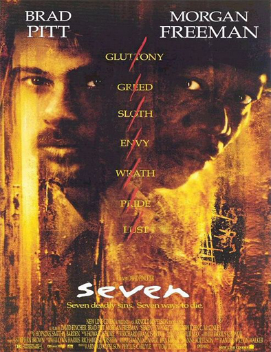 Poster de Seven (Los siete pecados capitales)