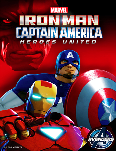 Poster de Iron Man and Captain America: Heroes United