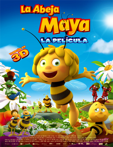 Poster de La abeja Maya. La película