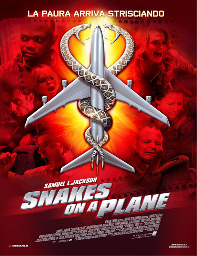 Poster de Snakes on a Plane (Serpientes a bordo)