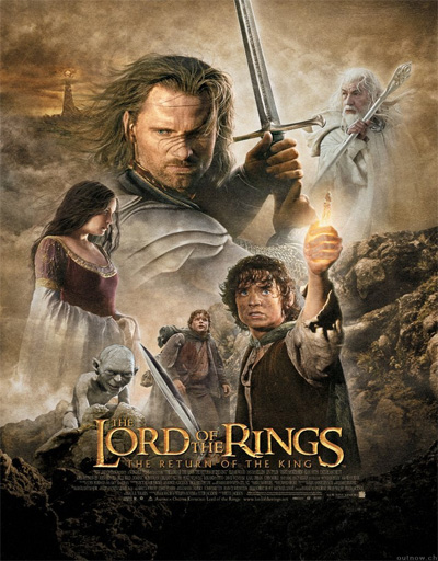 Poster de El señor de los anillos 3: El retorno del rey