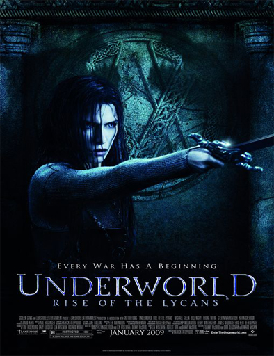 Poster de Underworld 3 (Inframundo 3: La rebelión de los Lycans)