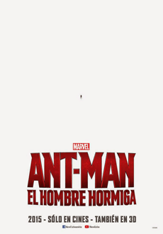 Cartel de Ant-Man (El hombre hormiga)