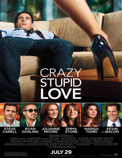 Poster de Crazy, Stupid, Love (Loco y estúpido amor)
