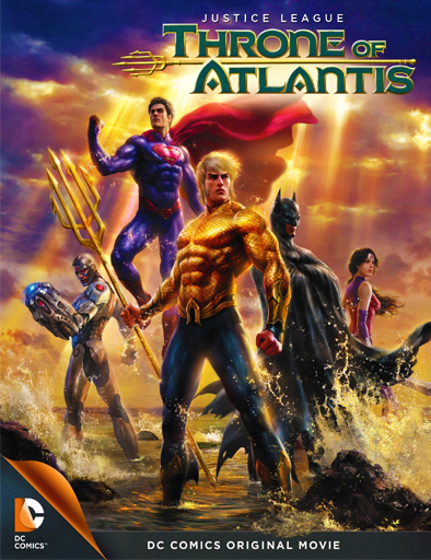 Poster de Liga de la Justicia: Trono de la Atlantida