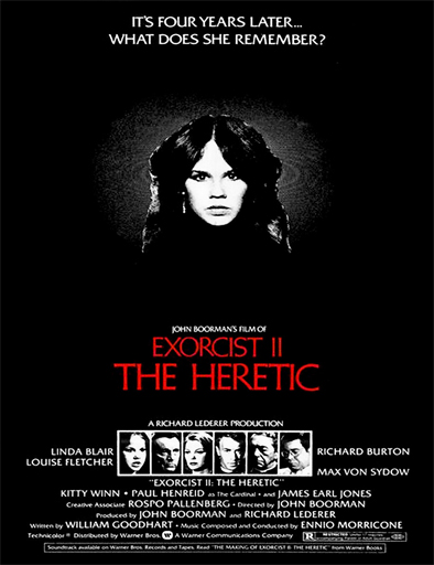Poster de El exorcista II: El hereje