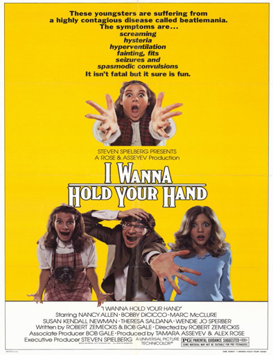Poster de I Wanna Hold Your Hand (Locos por ellos)