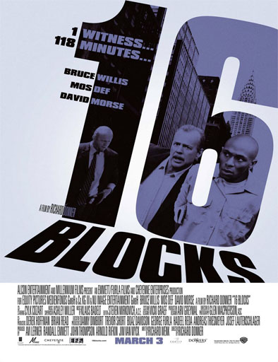 Poster de 16 Blocks (16 calles)