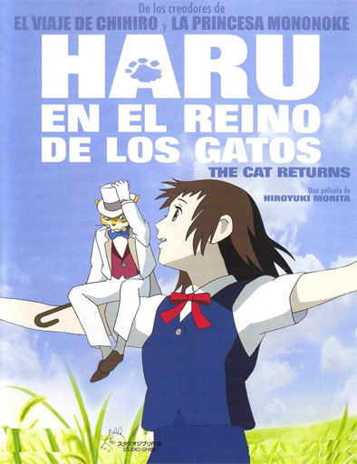 Poster de Neko no Ongaeshi (Haru en el reino de los gatos)