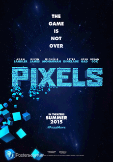 Cartel de Pixels (Pixeles)