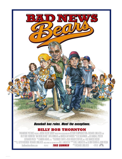 Poster de The Bad News Bears (Una pandilla de pelotas)