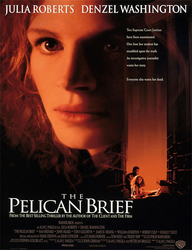 Poster de The Pelican Brief (El informe Pelícano)
