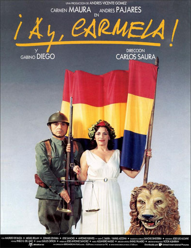 Poster de ¡Ay, Carmela!
