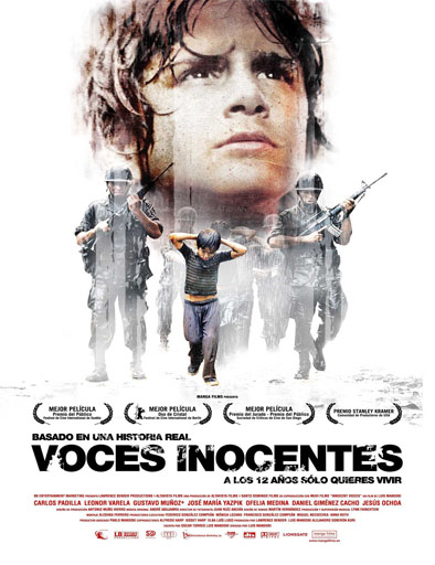 Poster de Voces inocentes