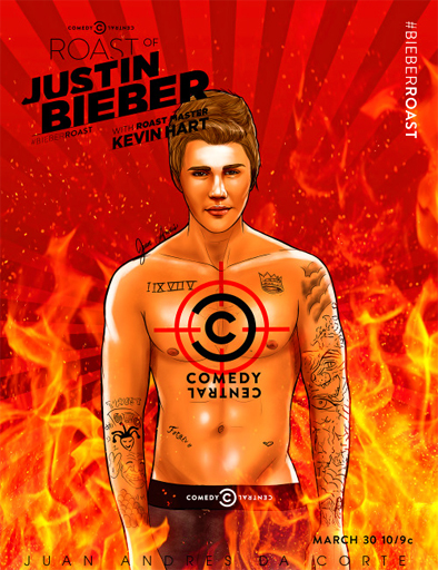 Poster de Comedy Central Roast of Justin Bieber