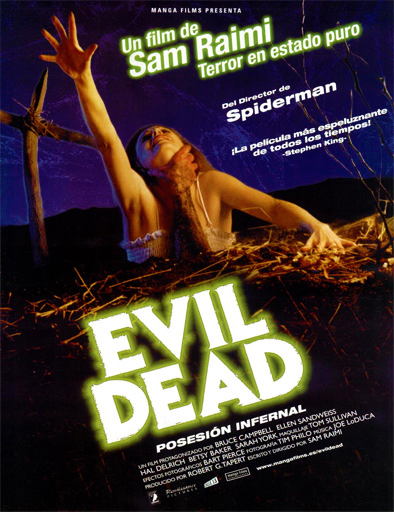 Poster de The Evil Dead (Posesión infernal)