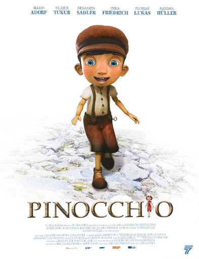 Poster de Pinocho y su amiga Coco