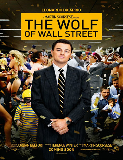 Poster de El lobo de Wall Street