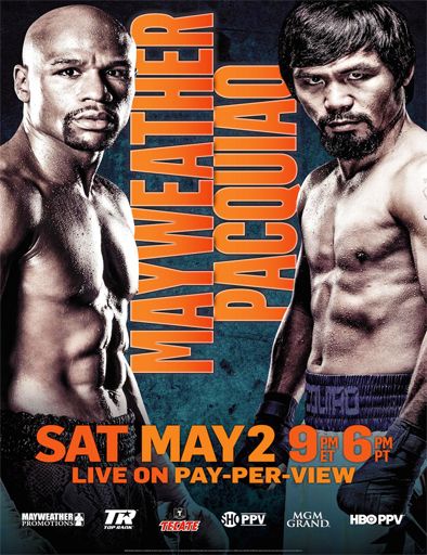 Poster de Floyd Mayweather vs. Manny Pacquiao