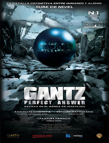 Poster de Gantz: Part 2 (Gantz: Perfect Answer)