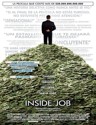 Poster de Inside Job (Trabajo confidencial)