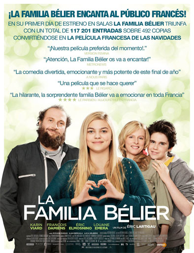 Poster de La famille Bélier (La familia Bélier)