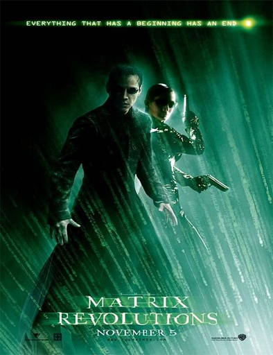 Poster de The Matrix Revolutions (Matrix revoluciones)
