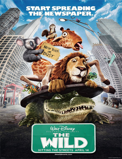 Poster de The Wild (Salvaje)