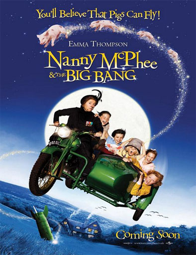 Poster de La niñera mágica y el Big Bang