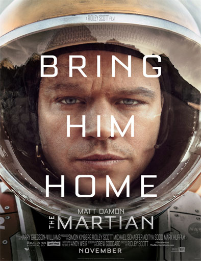 Poster de The Martian (Marte: Operación rescate)