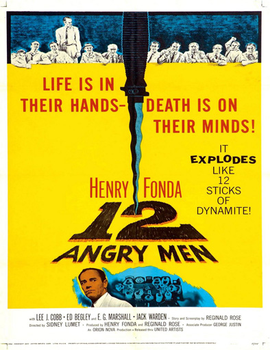 Poster de 12 Angry Men (Doce hombres sin piedad)