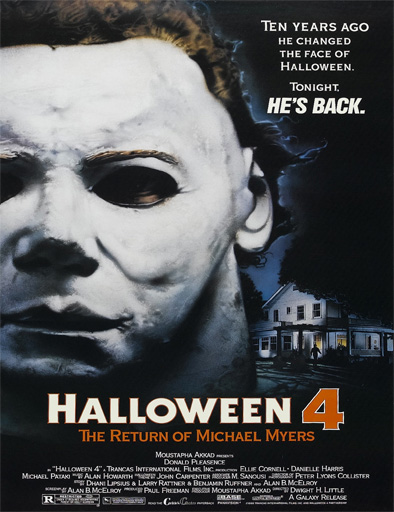 Poster de Halloween 4: El Regreso de Michael Myers