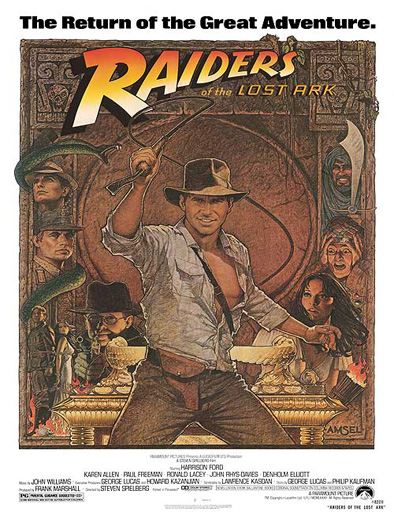 Poster de Indiana Jones y los cazadores del arca perdida