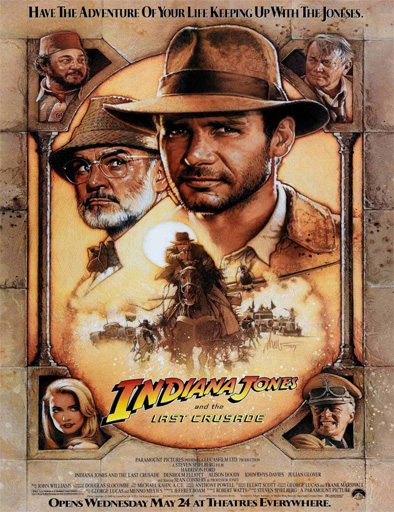 Poster de Indiana Jones y la última cruzada