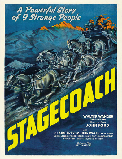 Poster de Stagecoach (La diligencia)