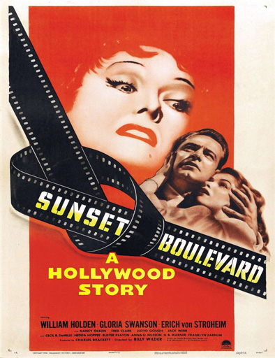 Poster de Sunset Boulevard (El crepúsculo de los dioses)